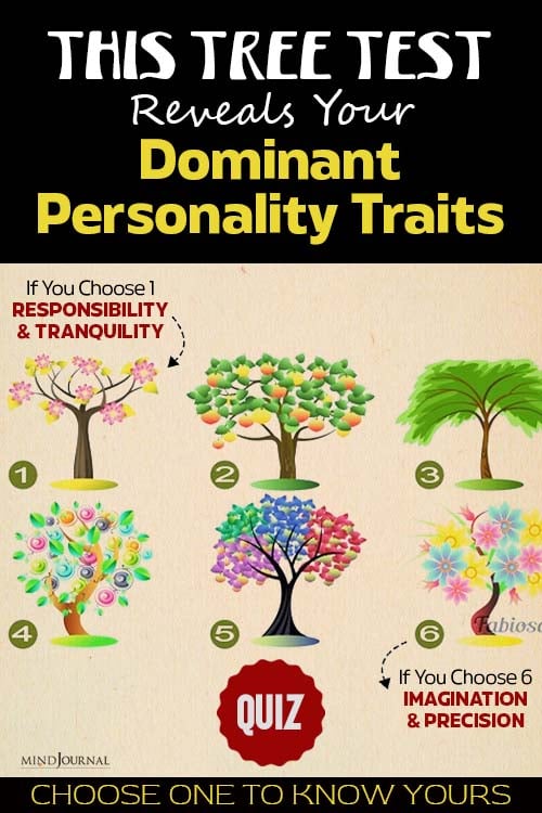 This Tree Test Reveals Your Dominant Personality Traits detail pin