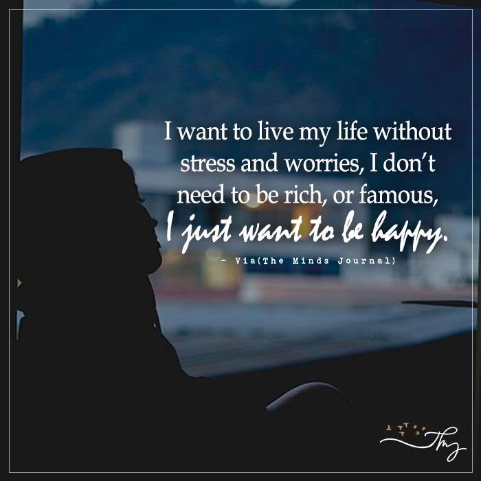 Life Without Stress And Worries