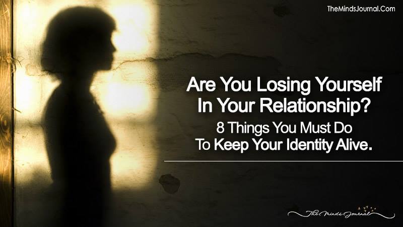 Are You Losing Yourself In Your Relationship