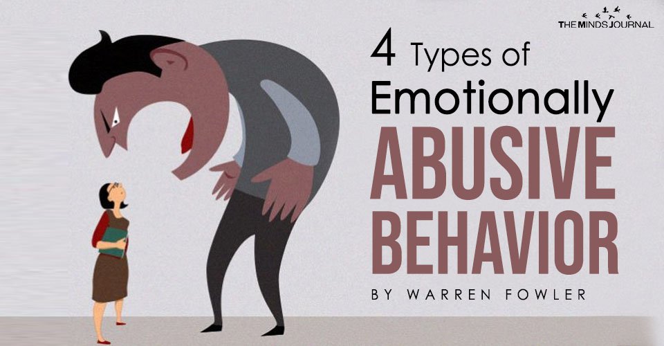 4 Types of Emotionally Abusive Behavior