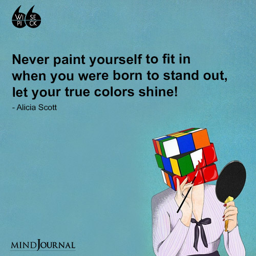 Alicia Scott Never paint