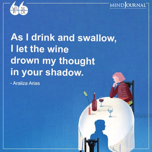 Araliza Arias As I drink and swallow