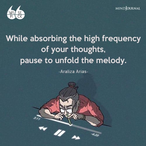 Araliza Arias while absorbing the