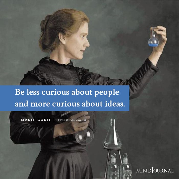 Be Less Curious About People