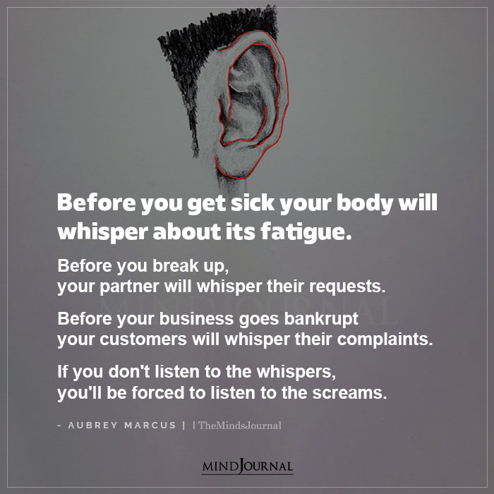 Before You Get Sick, Your Body Will Whisper About Its Fatigue