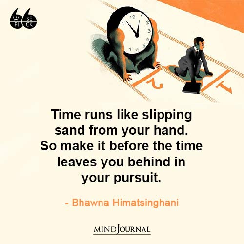 Bhawna Himatsinghani Time Runs