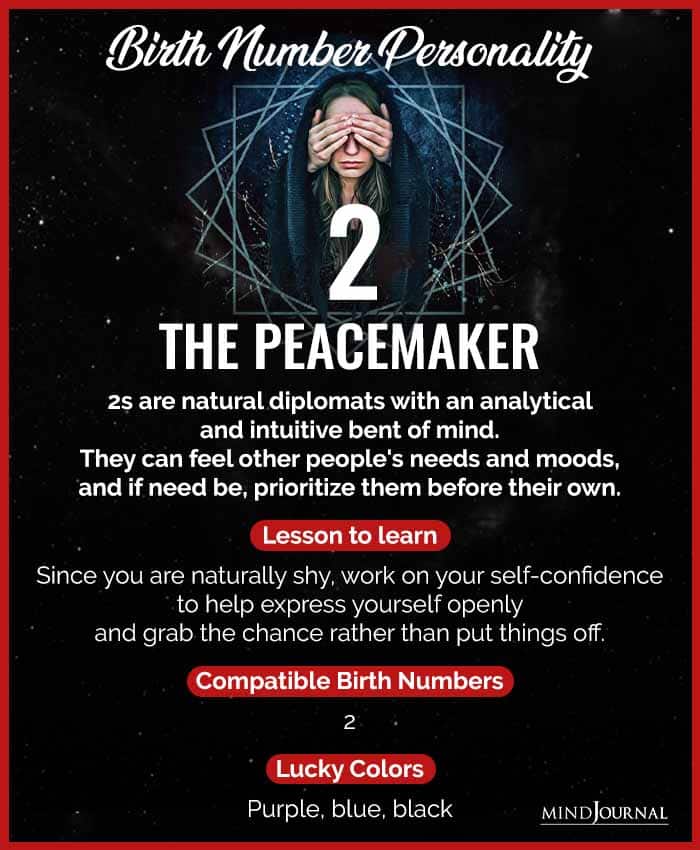 Birth Number 2 THE PEACEMAKER