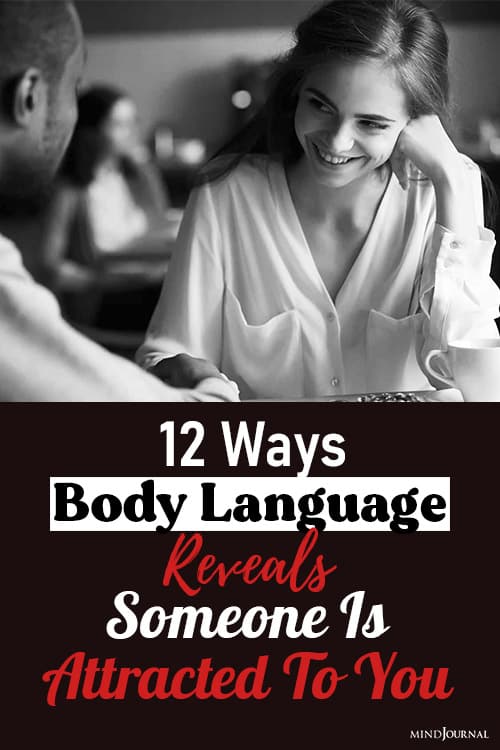 Body Language Someone Attracted You pin