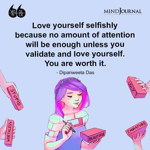 Dipanweeta Das Love yourself
