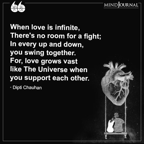 Dipti Chauhan When love is infinite