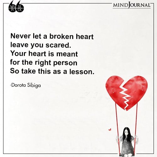 Dorota Sibiga Never let a broken heart