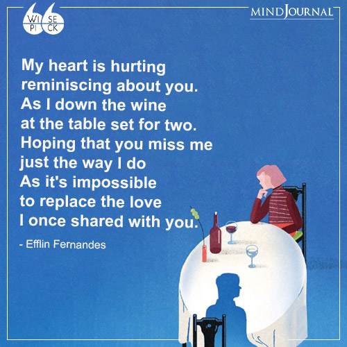 Efflin Fernandes My heart is hurting