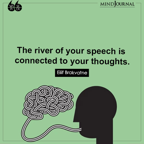 Eilif Brakvatne The river of your speech