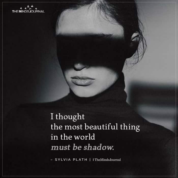 I thought the most beautiful thing in the world