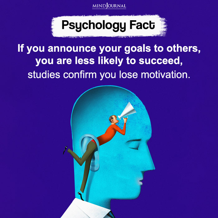 If You Announce Your Goals To Others