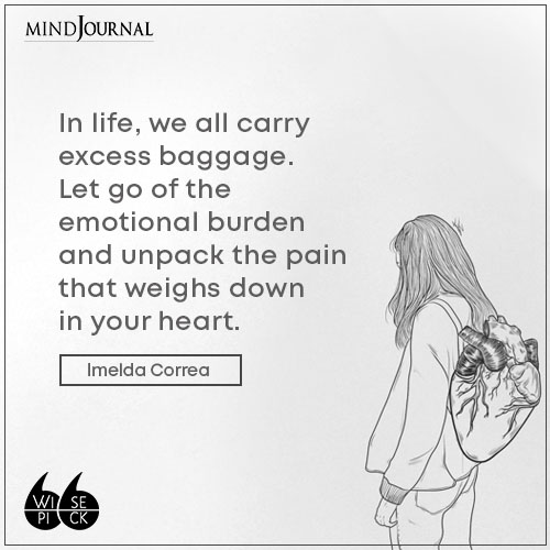 Imelda Correa we all carry baggage