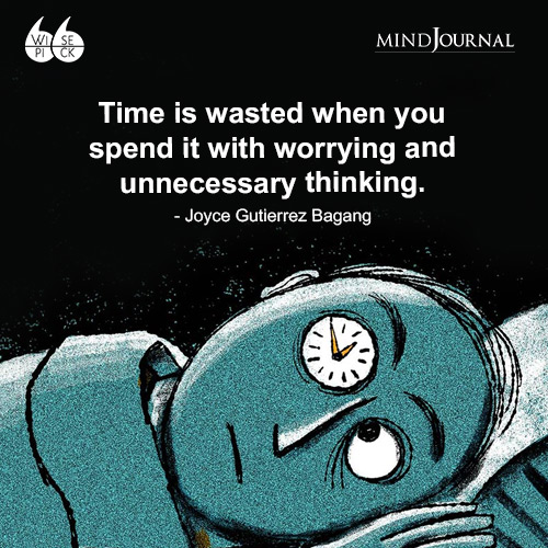 Joyce Gutierrez Bagang Time is wasted