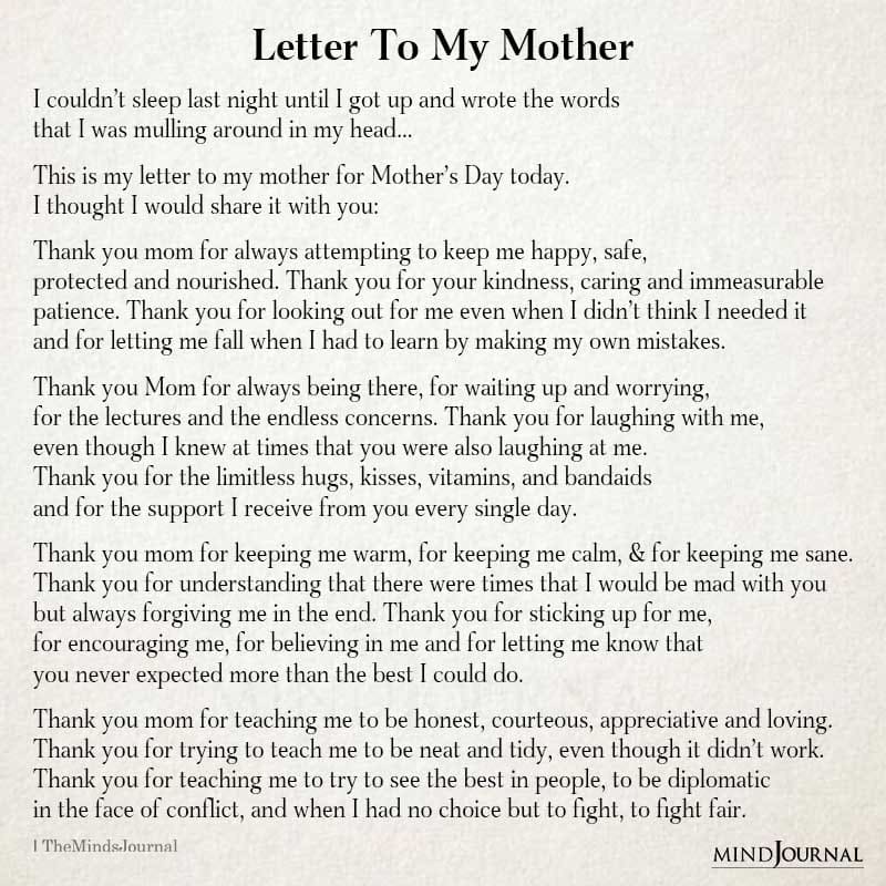 Tiny sacrifices moms make - mother's day