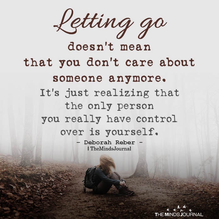let go