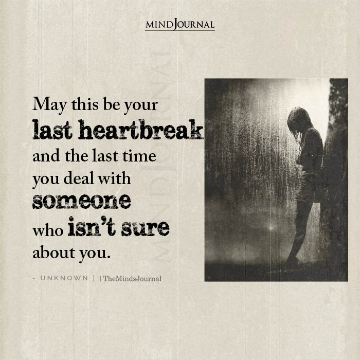 May This Be Your Last Heartbreak