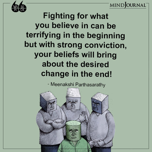 Meenakshi Parthasarathy Fighting for what