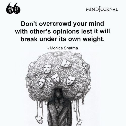 Monica Sharma Dont overcrowd