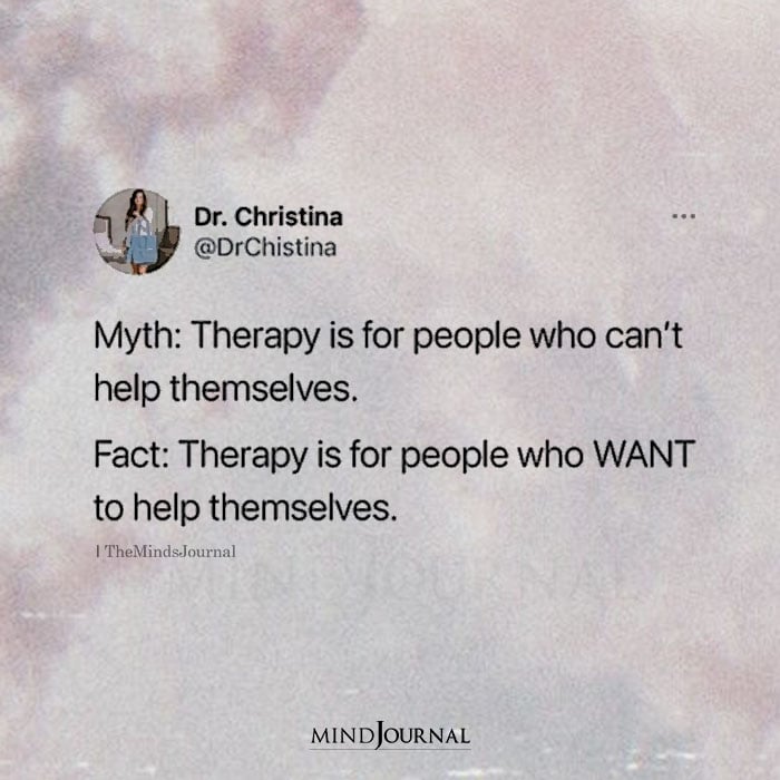 Myth Vs Fact About Therapy