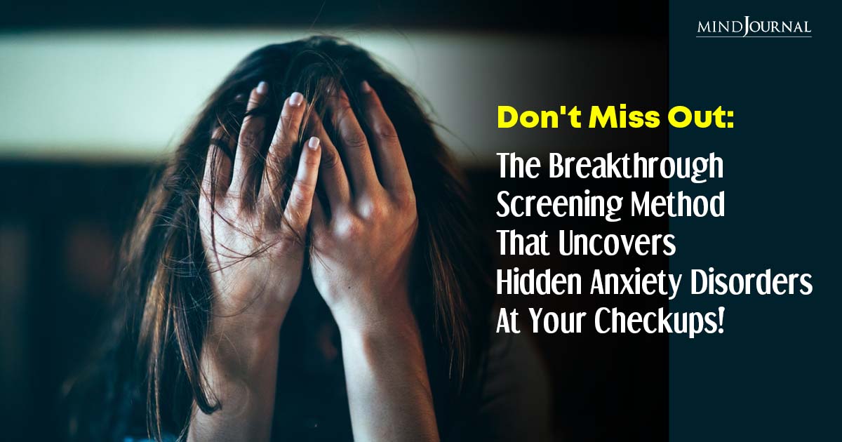 New Guidelines Encourage Anxiety Screening During Checkups To Address Mental Health Crisis