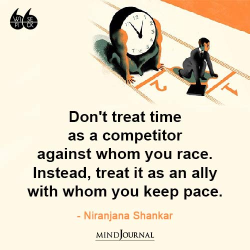 Niranjana Shankar Dont treat Time