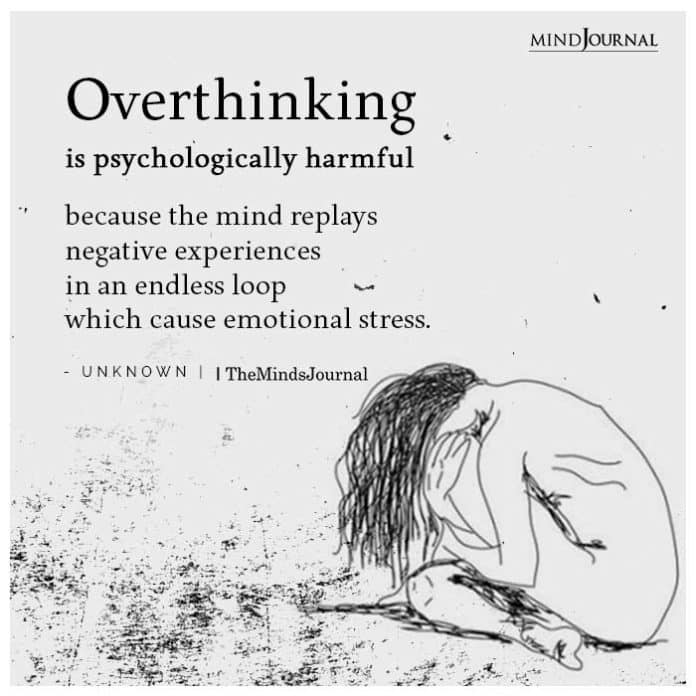 Stop overthinking