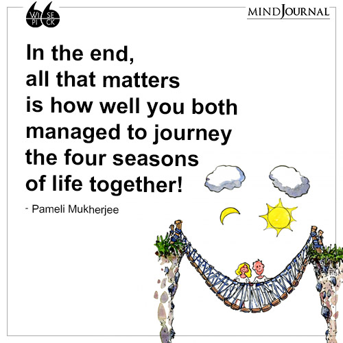 Pameli Mukherjee In the end