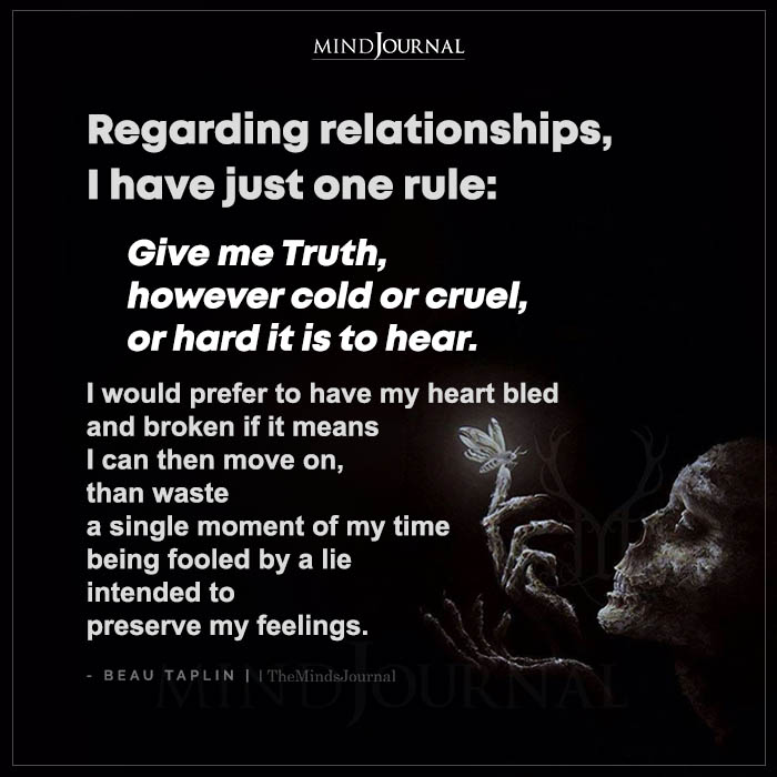 Regarding Relationships