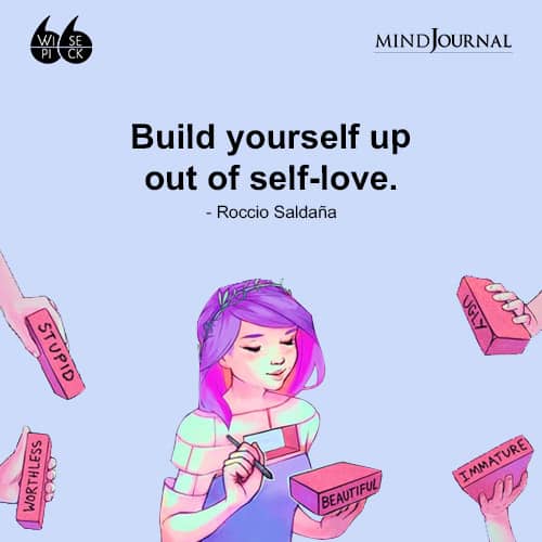Roccio Saldaña Build yourself