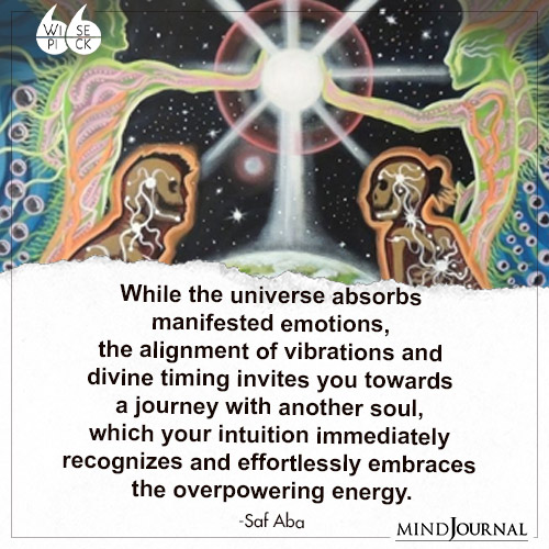 Saf Aba While the universe absorbs