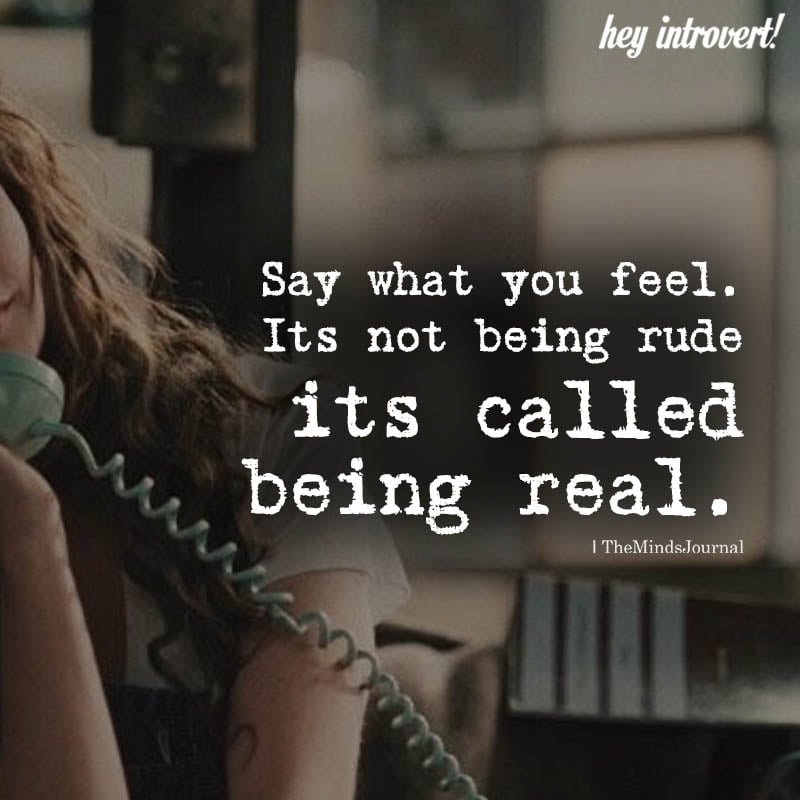 Say What You Feel
