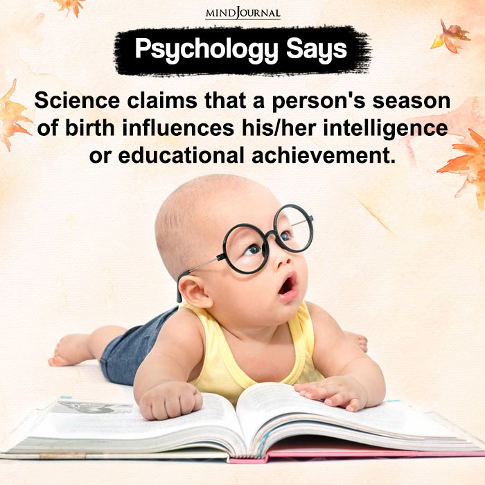 Science Claims That A Person’s Season Of Birth