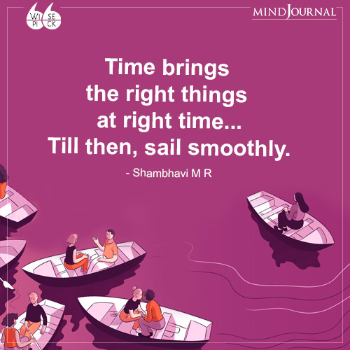 Shambhavi M R Time brings