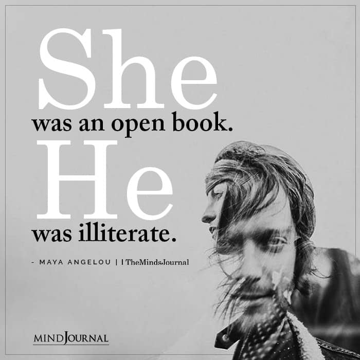 She Was An Open Book – Maya Angelou Quotes