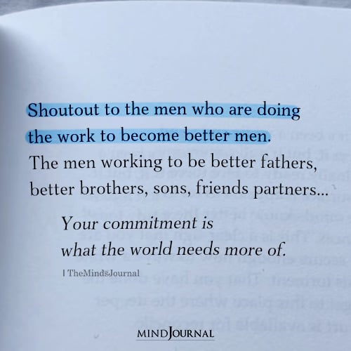 Shoutout To The Men