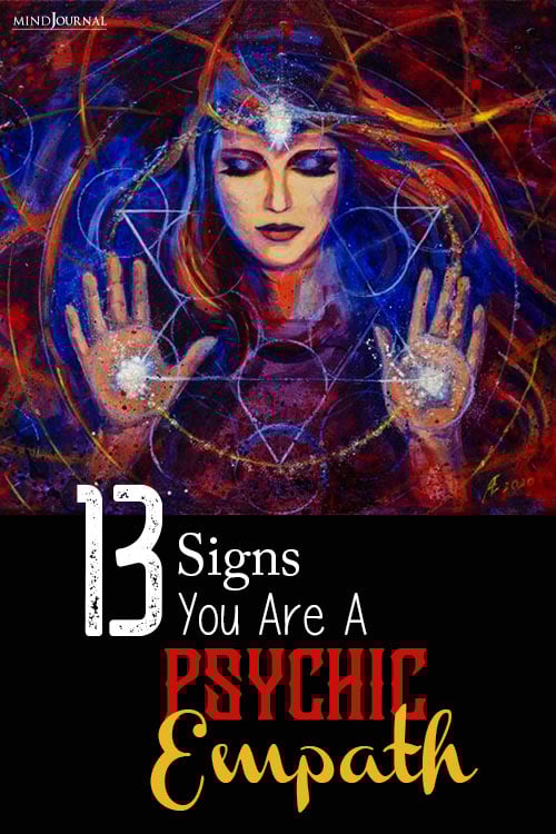 Signs Psychic Empath pin