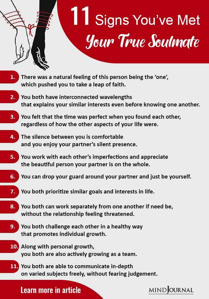 Signs met True Soulmate