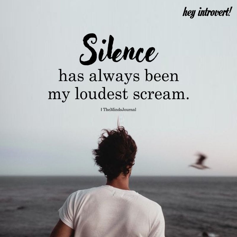 Silence is A Source Of Great Strength