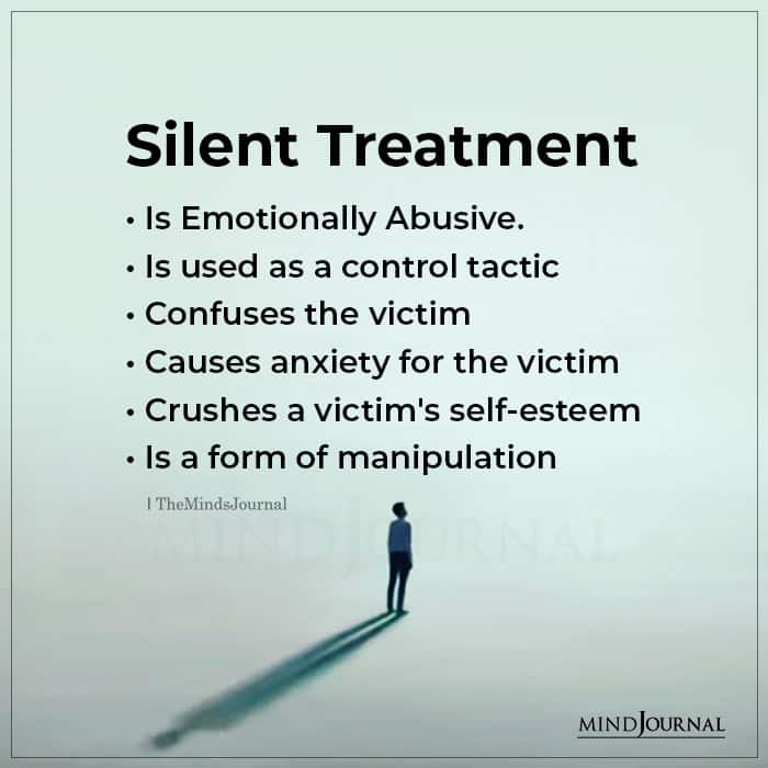 Quiet verbal abuse