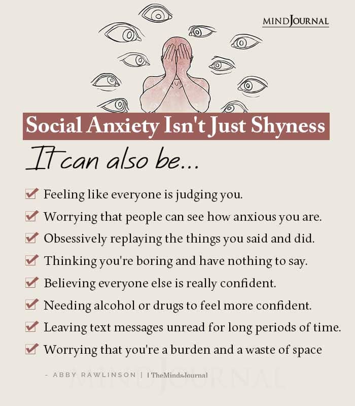 Social Anxiety Isn’t Just Shyness