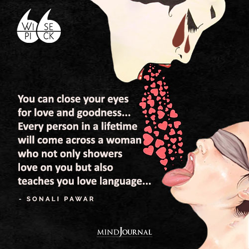 Sonali Pawar You can close your eyes