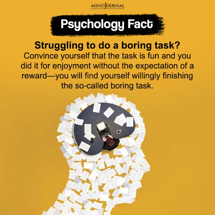 Struggling To Do A Boring Task