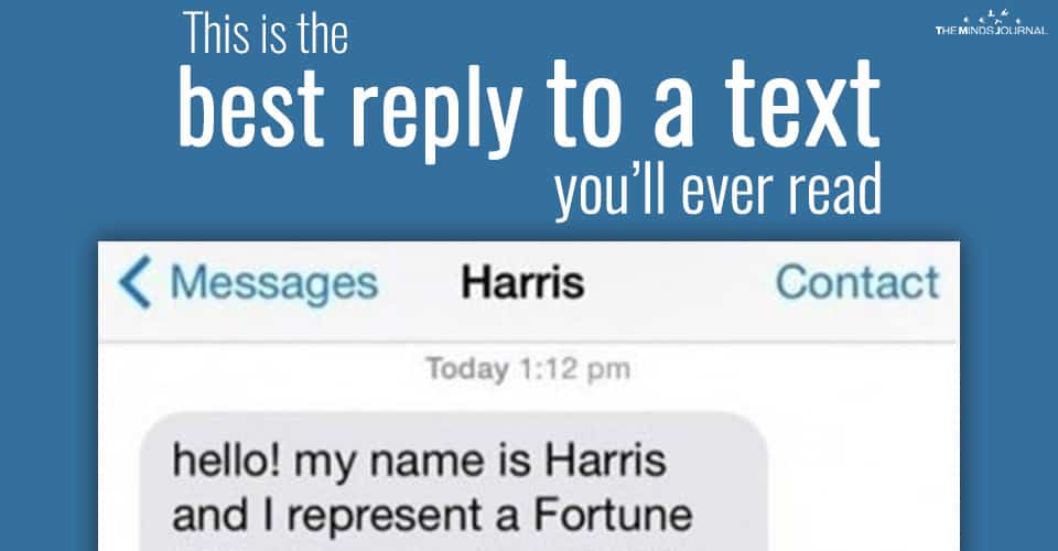 This Is The Best Reply To A Text You’ll Ever Read