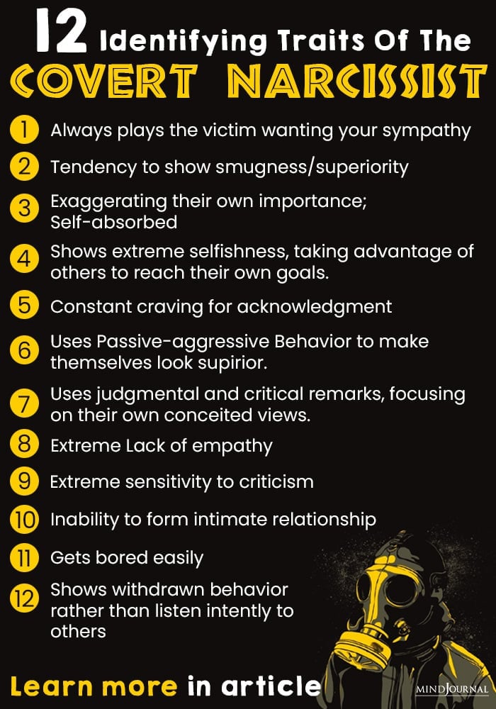 The Covert Narcissist info