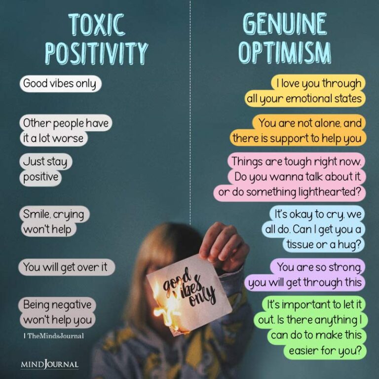 Toxic positivity