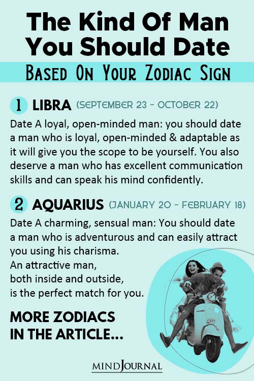 The Kind Of Man You Should Date Based On 12 Zodiac Signs
